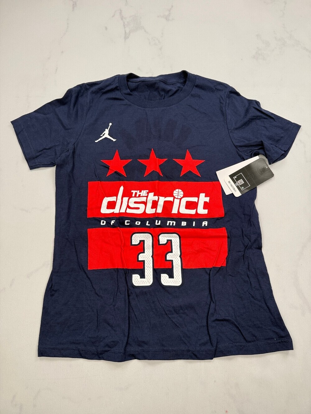 Nike Kuzma Graphic Tee Graphic Tee Navy Modern Collegiate - Boys M